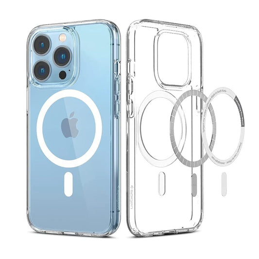 USP Apple iPhone 8 Plus/ iPhone 7 Plus (5.5') Clear Case with MagSafe - Built-in magnets, Scratch Resistant, Crystal Clear, 3 Years Warranty, ACWMS7P