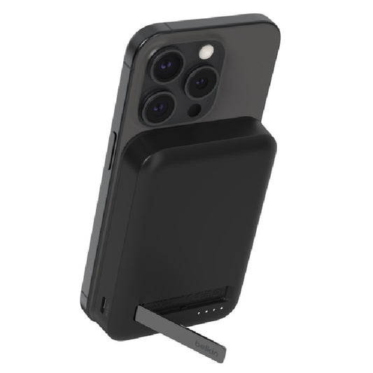 Belkin BoostCharge Pro 10k mAh Magnetic Power Bank With Qi2 + USB-C Cable (1M) - Black (BPD008BTBK),15W,2xUSB-C,Overcharge Protection,2 Years Warranty