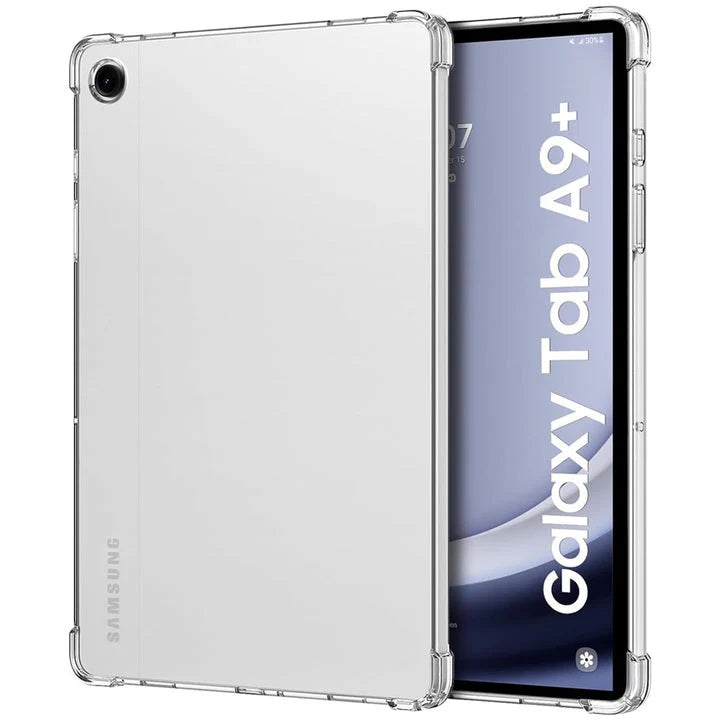 USP Samsung Galaxy Tab A9+ (11') Clear Case - Slim Design, ShockProof, Camera Protection, Perfect-Fit, Tough & Durable, 3 Years Warranty, hdcsaica9p