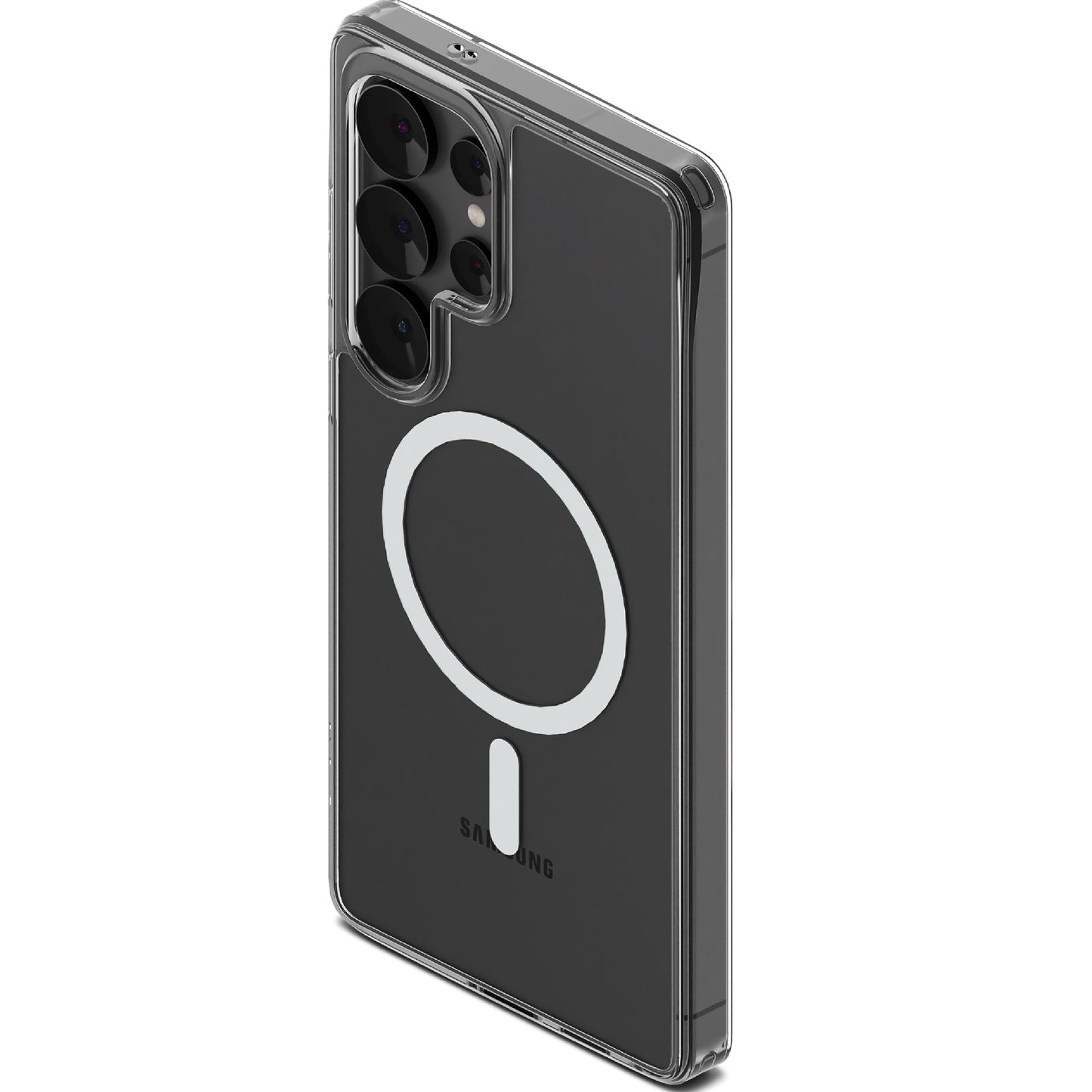 Cygnett AeroMag Samsung Galaxy S25 Ultra 5G (6.9') Clear Magnetic Case- (CY5288CPAEG),Anti-Yellowing,UV Resistance,Shock Absorbent,2 Years Warranty