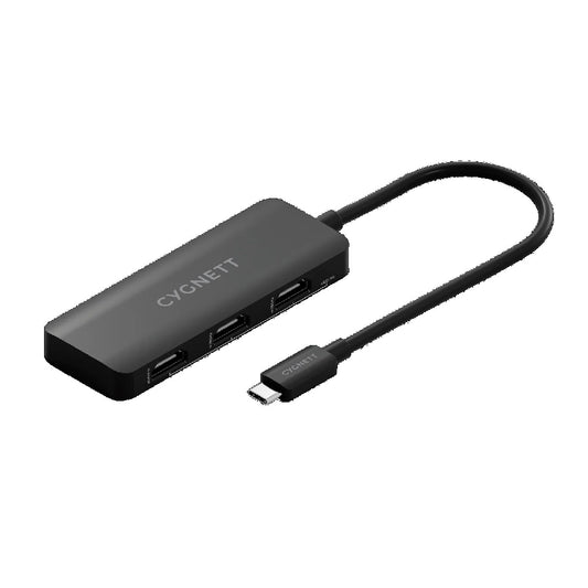 Cygnett Unite 3-in-1 USB-C to Triple HDMI Hub - Black(CY5392CYHUB),2x4k(60HZ),3x4k(30Hz),Supports MST Mode,ABS Outershell, 15cm cable,2 Year Warranty