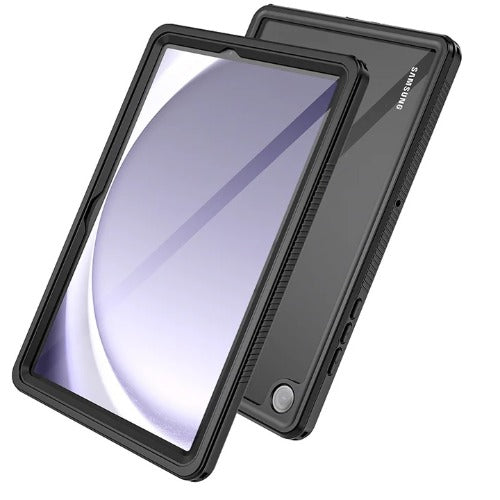 USP Samsung Galaxy Tab A11+ / Tab A9+ (11') WaterProof Case Clear - IP68, Reliable & Durable, 360° Rotation, DustProof, SnowProof, 3 Years Warranty, hdtwpa11plus