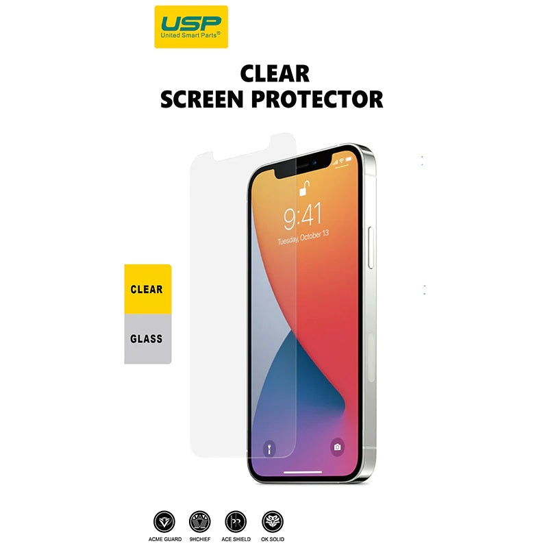 USP Apple iPhone 11 Pro Max / iPhone XS Max (6.5') Tempered Glass Screen Protector - Full Coverage, 9H Hardness, Bubble-free, 3 Years Warranty, SPU2DXM