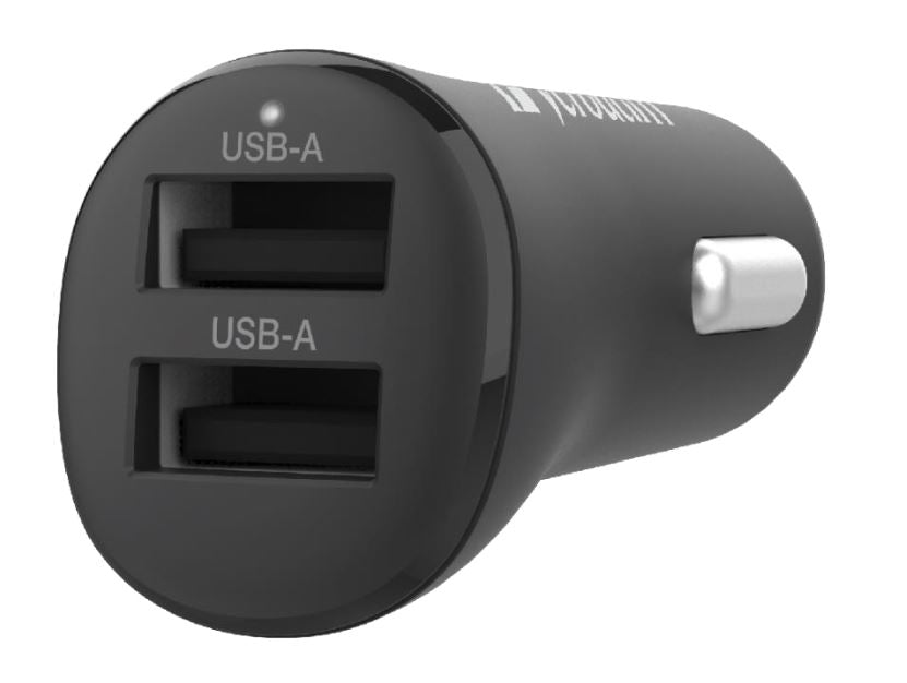 Verbatim (LS)Verbatim Car Charger - Dual Port 3.4A - Black, 66599