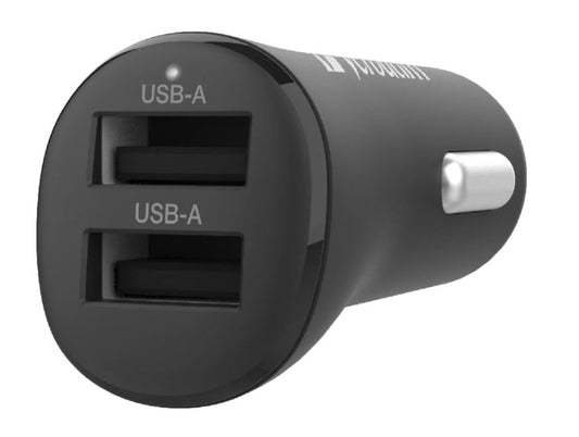 Verbatim (LS)Verbatim Car Charger - Dual Port 3.4A - Black, 66599