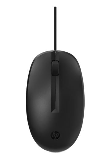 HP Connectwise Wired Desktop 125 Mouse Up to 1200 dpi Cable Length 180cm 3xButtons USB port Compatible WIN7/8/10/11, 265A9UT