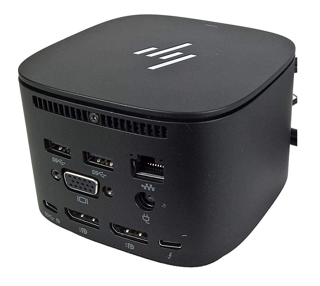 HP Dock G4 Thunderbolt 4 Docking Station - 120W Power Delivery 4xDisplays 2xDP 1xHDMI 3xUSB-A 2xUSB-C 1xTB4 2.5GbE RJ45 for HP Notebook PC, 4J0A2AA