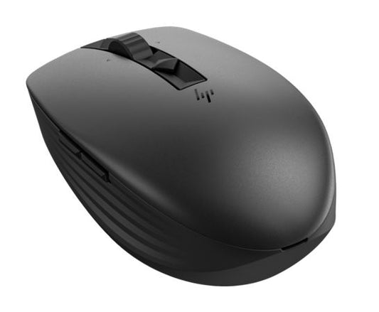 HP Premium Wireless Mouse 710 Rechargeable Silent USB-C batteries Bluetooth 5.3 7 Buttons 3000dpi Mouse Black With multi-OS compatibility, 6E6F2AA