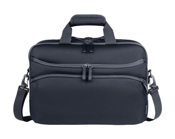 HP Bag 14' 15L Business Travel Plus Laptop Bag Double-coil zipper Trolley pass-through Padded back panel 180-degree opening Fit 14' 13.3' 12' Notebook, A2CE2AA
