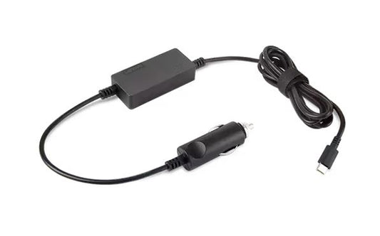 LENOVO 65W USB-C DC Travel Adapter Laptop Car Charger 1.8m Cable 140g Lightweight for Lenovo ThinkPad ThinkBook Notebook Tablet Mobile & USB-C Devices, 40AK0065WW