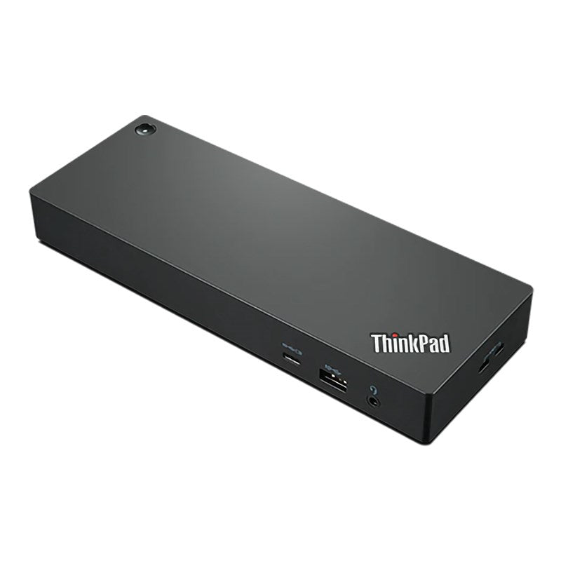 LENOVO ThinkPad Universal Thunderbolt 4 Dock - 1x HDMI 2.1, 2x DisplayPort, 4x USB, 1x USB-C, 1x Gigabit Ethernet, 100W Power Delivery, Power Button, 40B00135AU