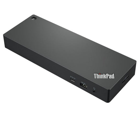 LENOVO ThinkPad Thunderbolt 4 Workstation Docking 230W Power Delivery Supports 1x 8K30 / 4x 4K60 Displays HDMI 2xDP 4xUSB-A USB-C GbE 3.5mm Combo 300W, 40B00300AU