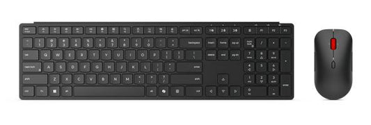 LENOVO Professional Wireless Multi-Mode Pro Keyboard & Mouse Combo Full-Size USB-A Dual Bluetooth 5.3 three-zone DPI US English 3YR WTY, 4X31S04810