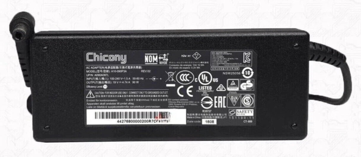 Leader Power adaptor 19V/90W for Leader Visionary AIO SV270, Leader SCP6-C1 series (UMA), 5.5mm x 2.5mm,, FSP090-DBBN3