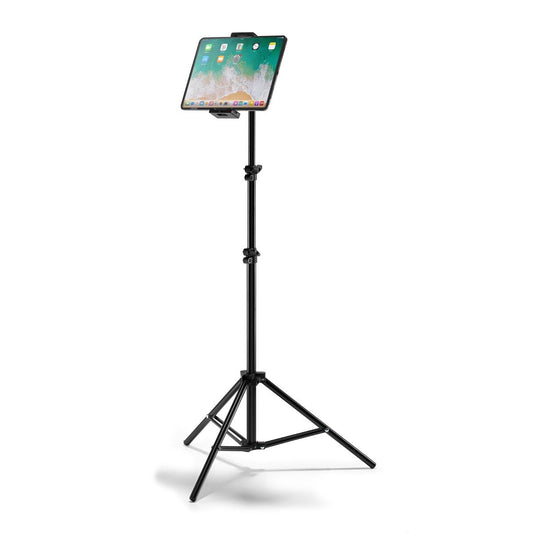 mbeatÂ® activiva Universal Table and Smartphone Tripod foldable, lightweight, easy-to-use height-adjustable tripod with integrated tablet/phone