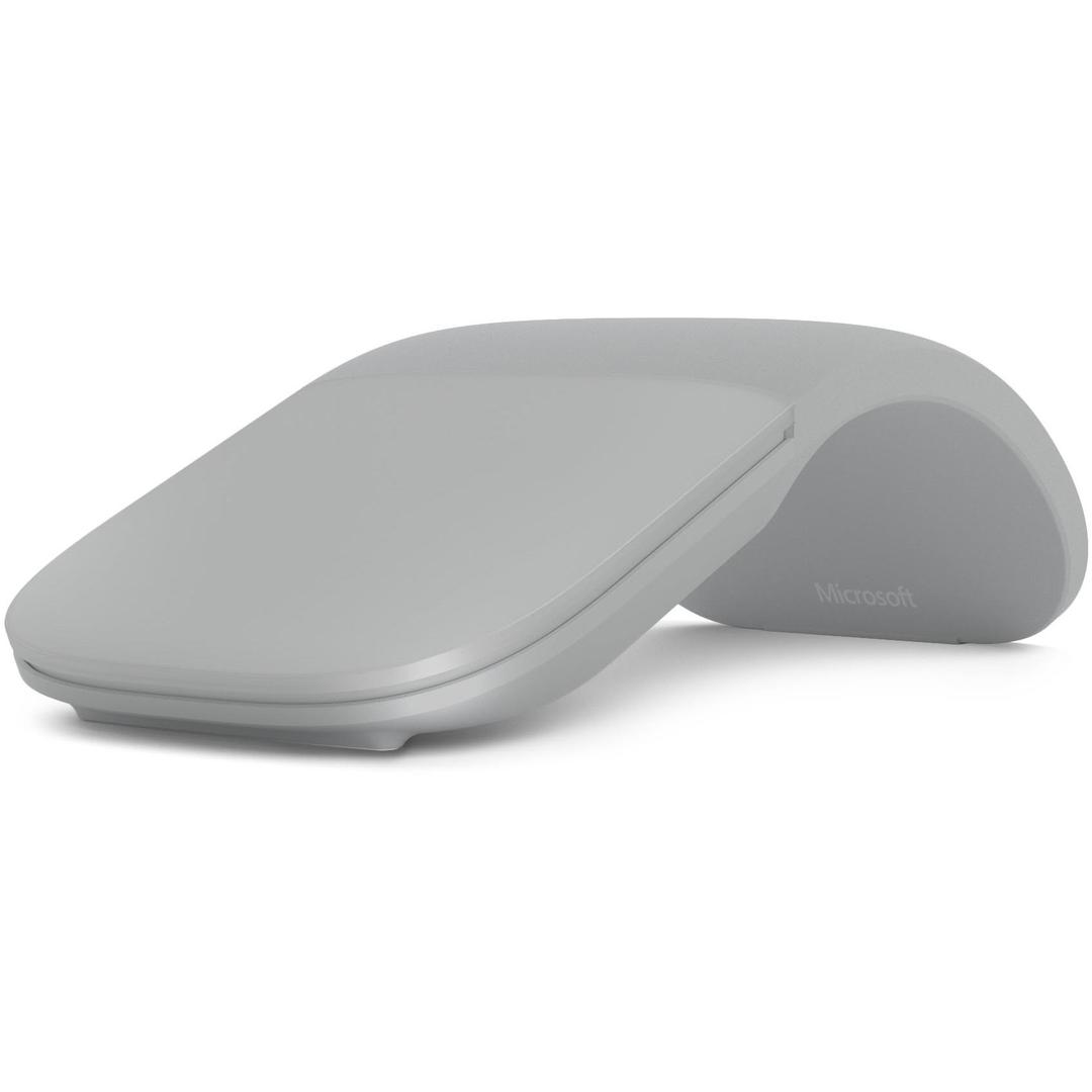 Microsoft Surface Arc Wireless Mouse curved design Surface Pro 11/10/8/9/X /11 Laptop 7/6/5/4- Light Grey, CZV-00005