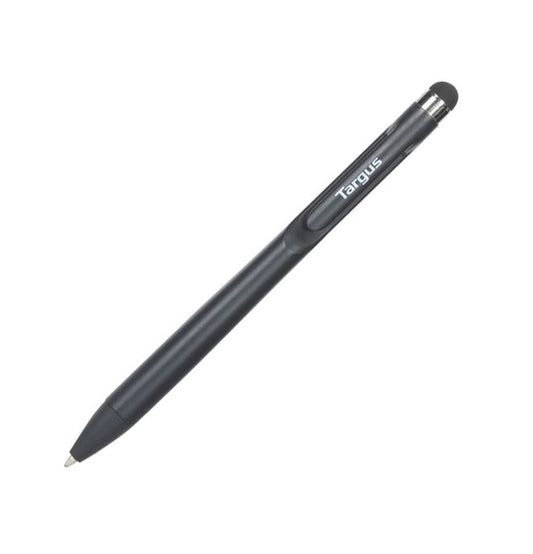 Targus Antimicrobial 2-in-1 Smooth glide stylus and pen DefenseGuard Antimicrobial Protection workwith Capacitive Touch Screen devices Laptop Tablet, AMM163AMGL