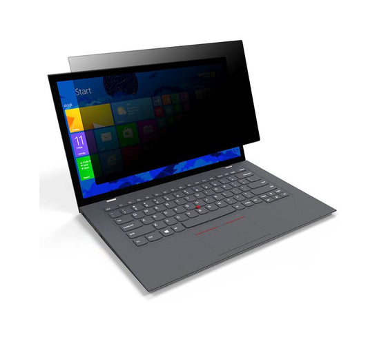Targus 13.3' 4Vu Laptop Privacy Screen Filter (16:9) for tablet, laptop and desktop screens and are all touchscreen compatible, ASF133W9USZ