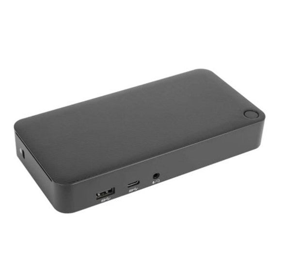 Targus Universal USB-C Dual Video 4K Docking Station with 65W Power Delivery Support 1x5K or 2x4K UHD@60Hz 2xHDMI2.0 USB-C 3xUSB-A GLAN Audio Combo, DOCK310AUZ