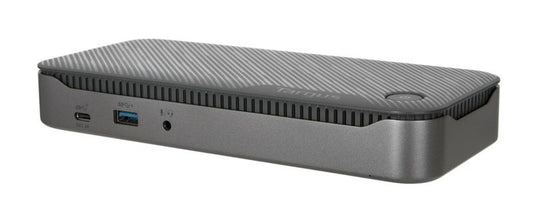 Targus USB-C Universal 4K Quad Docking Station with 100W Power Delivery Support 8K 4K UHD@60Hz 2 HDMI 2xDP USB-C 4xUSB-A Audio 3YR WTY with Adapter