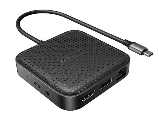 Targus HyperDrive USB4 Mobile Dock USB-C 100W PD Passthrough 8K@30Hz 4K@60Hz 1xDP1.4 1xHDMI2.1 2xUSB-A 1xUSB-C 1xUSB4 Black 2Y WTY, HD583-GL
