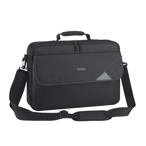 Targus 15.6' -16' Intellect Bag Clamshell Laptop Case with Padded Laptop Compartment/ Laptop/Notebook Bag - Black, TBC002AU