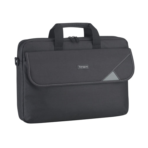 Targus 15.6' -16' Intellect Top Load Case/Laptop/Notebook Bag with Padded Laptop Compartment - Black Fits 13' 13.3' 14' 15.6' Laptop, TBT239AU
