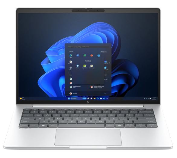 HP EliteBook 8 G1i 14' WUXGA TOUCH IR Intel U7-255U 16GB DDR5 512GB SSD Windows 11 Pro 5G-LTE Intel Arc GPU 12 TOPS TB Fingerprint 3yr NBD OS 1.4kg, BQ4E9PT