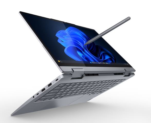 LENOVO ThinkBook 14 Yoga 2-in-1 G5 14' WUXGA TOUCH Intel U7-255U 32GB DDR5 512GB SSD Windows 11 PRO Intel GPU Thunderbolt Fingerprint 1YR OS 1.6kg, 21SQ0005AU