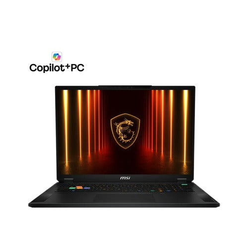 MSI Stealth Series Gaming Notebook 18' UHD AMD Ryzen AI 9 HX 370 Processor DDR5 32GBx2, 2TB SSD, RTX 5090 GDDR7 24GB Windows11 Pro, Stealth A18 AI+ A3XWJG-014AU