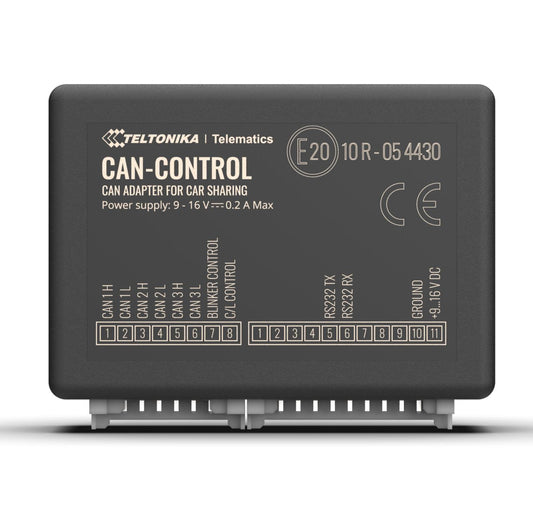 Teltonika CAN adapter for Car-sharing Solutions to Remotely Lock/Unlock a Vehicle and Control Its Windows + Immo, CAN-CONIMMO1