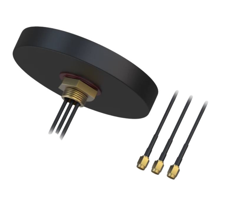 Teltonika Combo SISO Mobile/GNSS/WIFI Flush Mount Mobile Antenna for Vehicle/Cabinet - Compatible with TRB245 and TRB 255, PR1KCS28