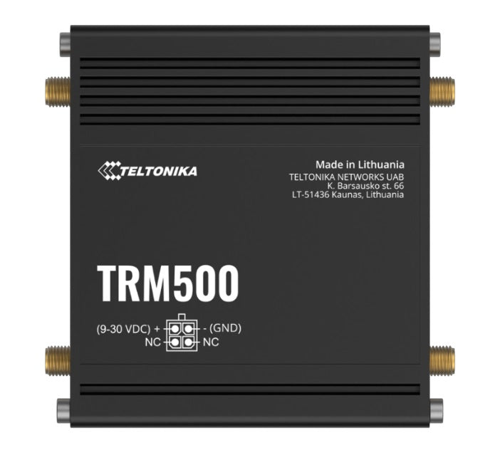 Teltonika TRM500 Industrial Cellular Modem, 5G (3.4 Gbps) & 4G (Cat19), with USB Type-C, PSU included, TRM500000000/TRM500000300