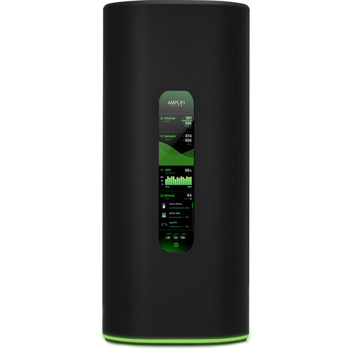 Ubiquiti Amplifi Alien Mesh Router - Wi-Fi 6 - 4x Gigabit Ethernet Ports on Router, Touch Screen Display, 5 GHz 8x8 WiFi 6 Radio, AFi-ALN-R