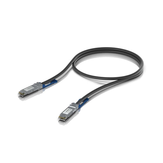 Ubiquiti 100G Direct Attach Cable, Cable length 0.5m, 10-Pack QSFP28 Direct Attach Cable With A 100 Gbps Max Data Rate, UACC-DAC-QSFP28-0.5M-10