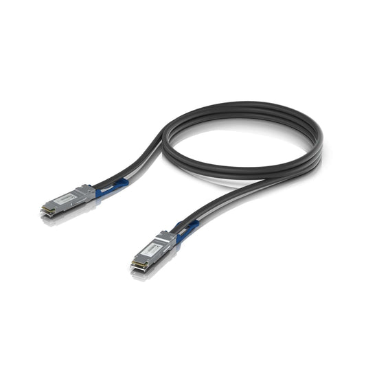 Ubiquiti 100G Direct Attach Cable, Cable length 1m, 10-Pack QSFP28 Direct Attach Cable With A 100 Gbps Max Data Rate, UACC-DAC-QSFP28-1M-10