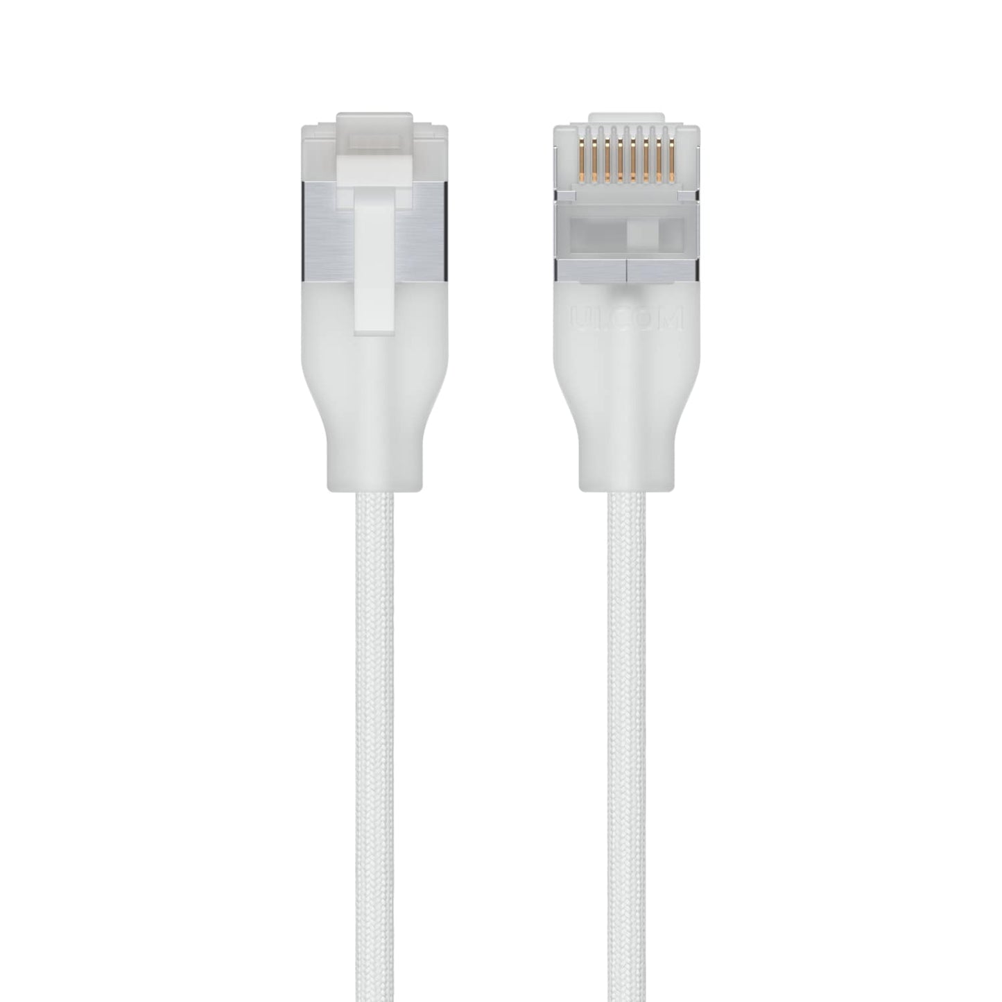 Ubiquiti UniFi Premium Patch Cable,0.15M, 24-Pack, White, Ultra-Thin Braided Patch Cable, Designed Optimized 10GbE Networking, UACC-Cable-Patch-EL-C6A-0.15M-W-24