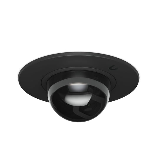 Ubiquiti G5 Dome Camera Ultra Flush Mount,Black,Accessory For Recessed Instal Into A Wall/Ceiling With Smoked Bubble Enhanced Discretion, UACC-G5-Dome-Ultra-FM-SB-B
