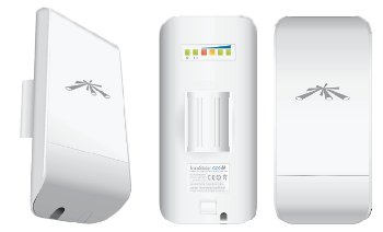 Ubiquiti Nanostation Loco M5 5GHz 802.11a/n MIMO Antenna, WiFi Wireless Outdoor CPE, 10+ km - Includes PoE Adapter,, LOCOM5