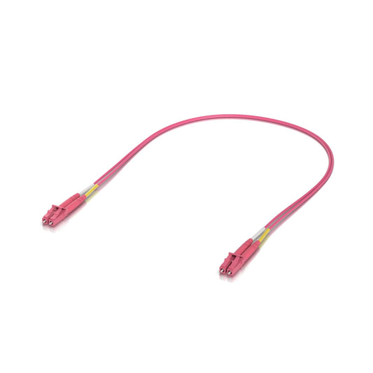 Ubiquiti OM4 Duplex LC UPC Fiber Patch Cable, Indoor OM4 multi-mode fiber patch cable with duplex LC UPC connectors., UACC-OFC-M2-LULU-1M-50