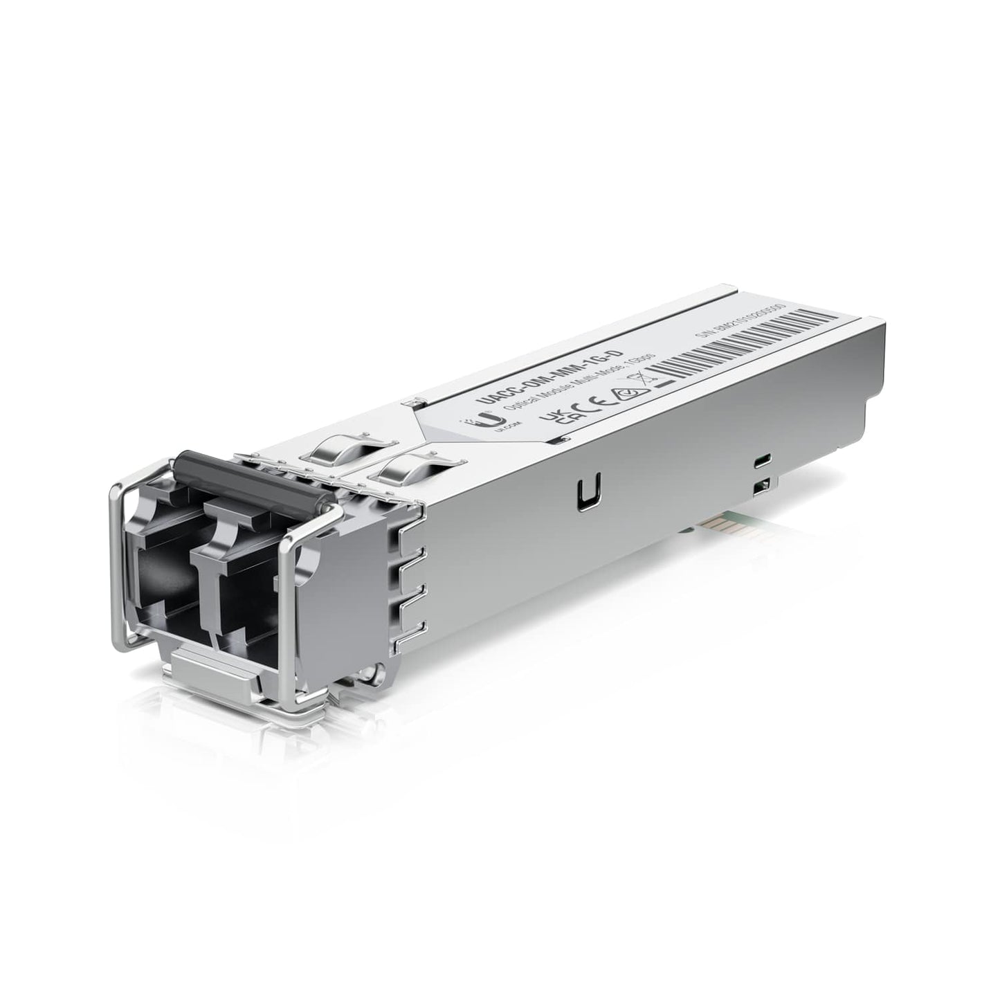 Ubiquiti UFiber SFP Multi-Mode Fiber Module, 20-Pack, 1.25 Gbps Throughput,Supports Connections Up to 550 m, UACC-OM-MM-1G-D-20