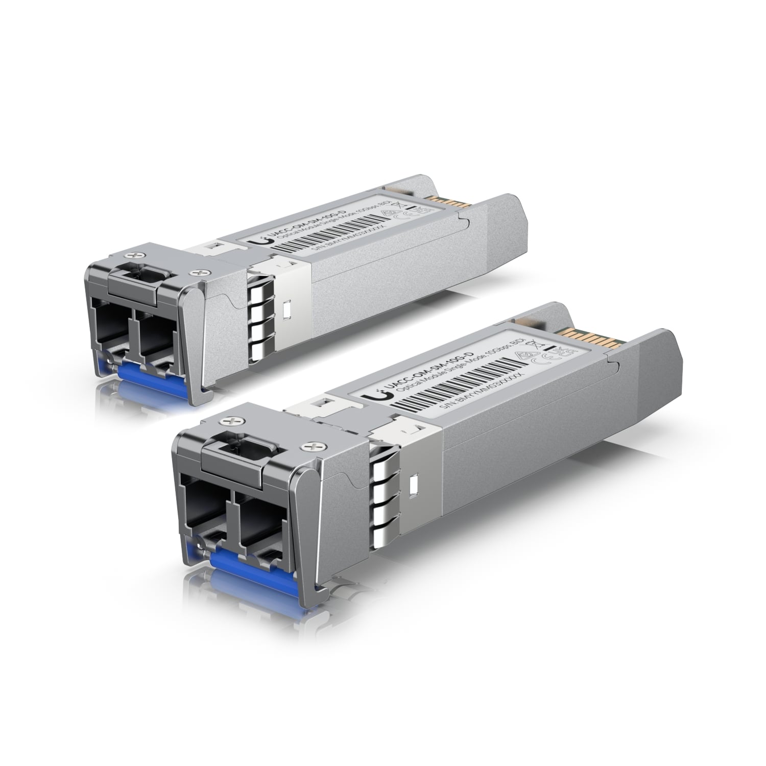 Ubiquiti UniFi 20 Pack,10 Gbps Single-Mode Optical Module, Single-mode, Duplex, Fiber Transceiver, Duplex LC Connect, Up to 10km, UACC-OM-SM-10G-D-20