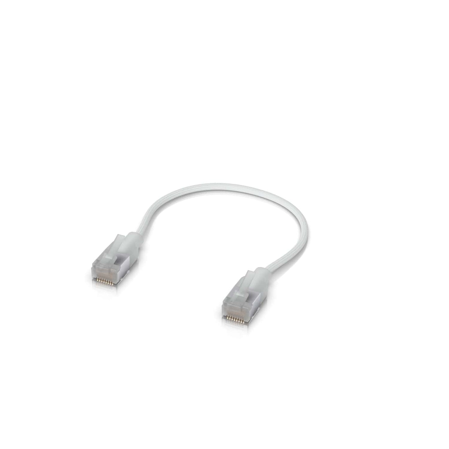 Ubiquiti UniFi Premium Patch Cable,0.15M, Single-Pack, White, Ultra-Thin Braided Patch Cable, Designed Optimized 10GbE Networking, UACC-Cable-Patch-EL-C6A-0.15M-W