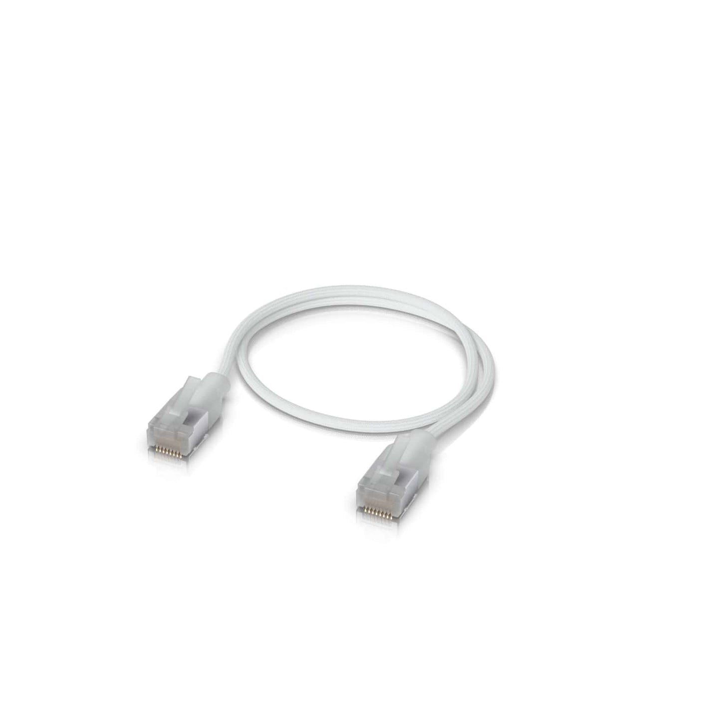 Ubiquiti UniFi Premium Patch Cable,0.3M, White, Ultra-Thin Braided Patch Cable, Designed Optimized 10GbE Networking, UACC-Cable-Patch-EL-C6A-0.3M-W