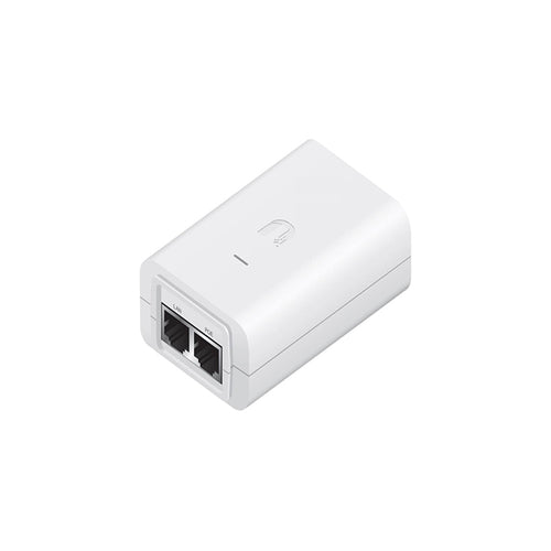 Ubiquiti 24 V DC PoE Adapter, Surge and Clamping Protection, Maximum Surge Discharge, AC Cable with Earth Ground, White, POE-24-7W-G-WH
