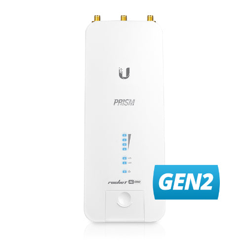 Ubiquiti Rocket AC Prism Gen2 5GHz Radio with speeds up to 450+Mbps, 50+ Client Capacity, Integrated GPS sync,, RP-5AC-GEN2