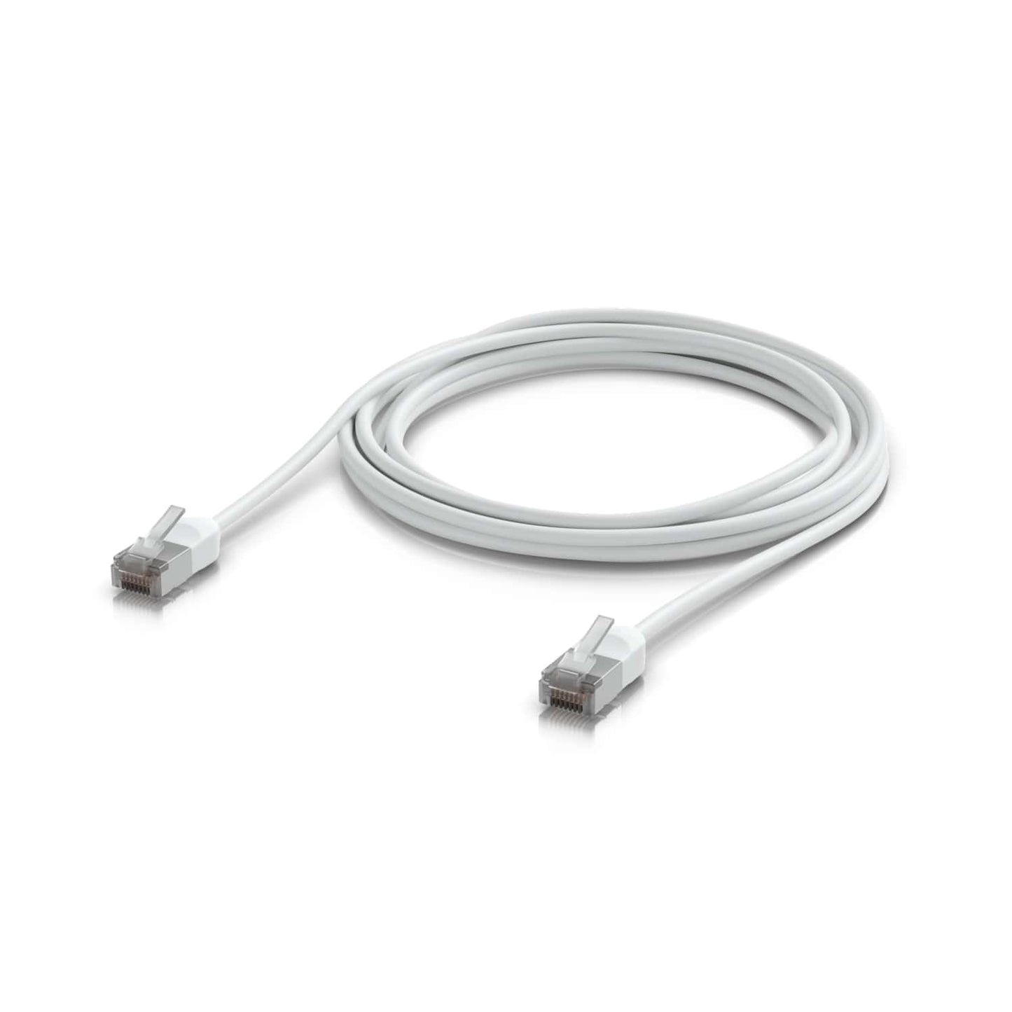 Ubiquiti UniFi Premium Patch Cable Outdoor, 5M, White, Ultra-thin, Rugged, Shielded Patch, Designed &Optimized, For 10 GbE networking, 2Yr Warr, UACC-Cable-Patch-Outdoor-C6A-5M-W