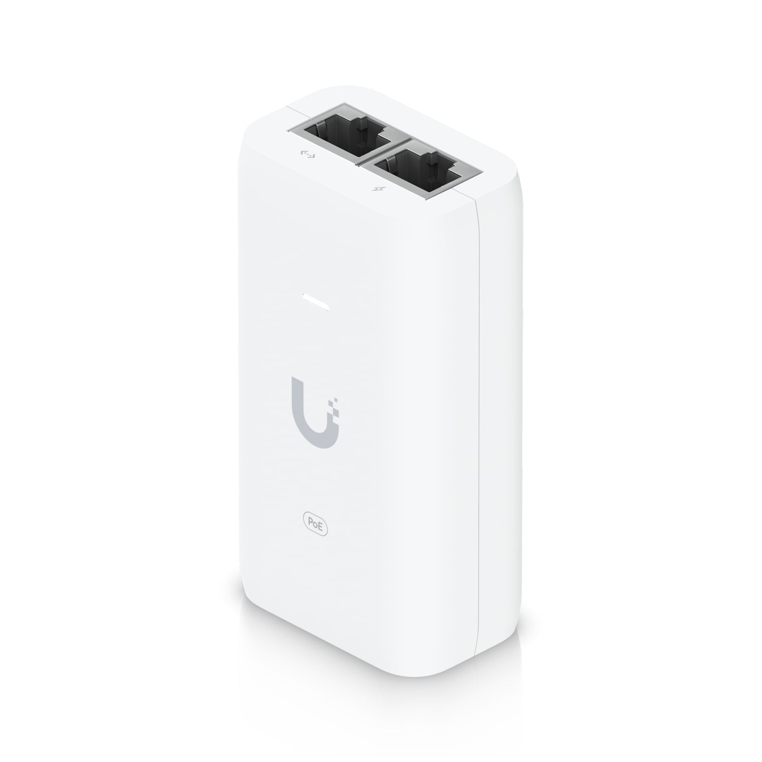Ubiquiti PoE 802.11AF Adapter, Up to 15W of PoE Output, RJ45 Data Input, AC Cable With Earth Ground, Compatible injector for NHU-U6+, U-POE
