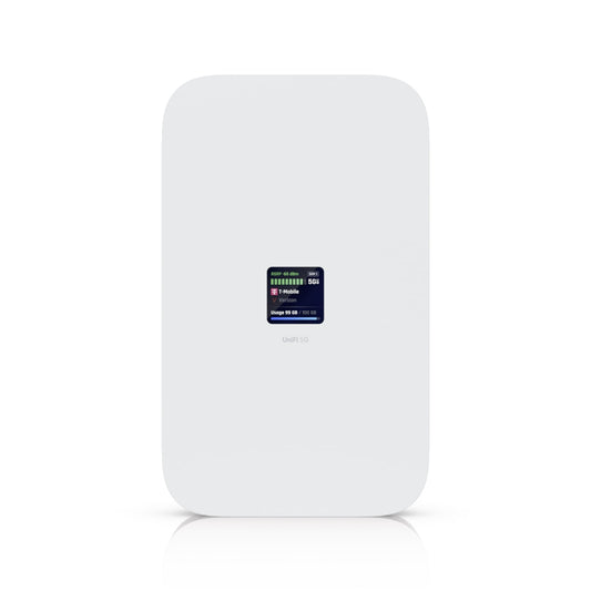 Ubiquiti UniFi 5G Max, A High-Performance 5G (3.4 GBps) Modem, Unifi Deployment. Adopt Through UniFi PoE Port, Delivers Automatic Setup, dual SIM/eSIM, U5G-Max