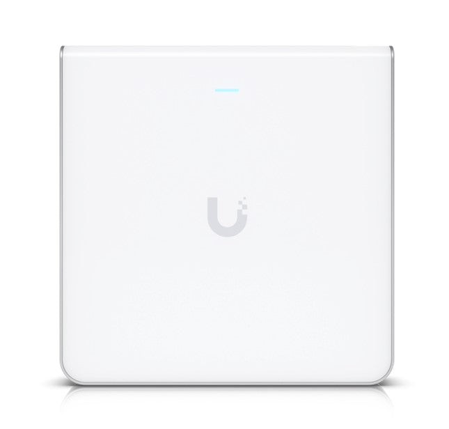 Ubiquiti UniFi Wi-Fi 6 Enterprise Sleek, Wall-mounted WiFi 6E Access Point, Integrated Four-port Switch, For High-density Office Network, U6-Enterprise-IW